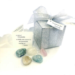 crystal gift box - silver gift box of crystals saskatoon