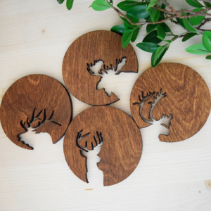 wooden coasters made in canada