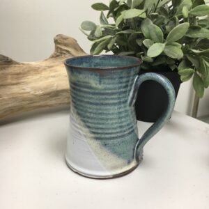 Pottery Mug - Blue & White