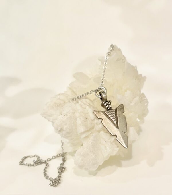 silver arrowhead necklace