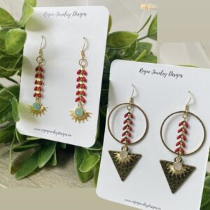 Colourful Drop Earrings