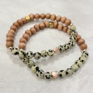 gemstone friendship bracelet set
