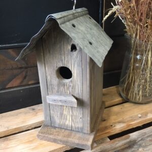 one of a kind unique Birdhouse handmade from reclaimed wood