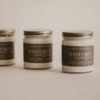 wooded wick soy wax candles in glass jar by prairie creek candles saskatchewan made candles