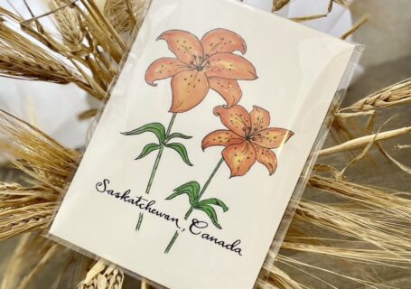 Tiger Lily art print - Saskatchewan Souvenir