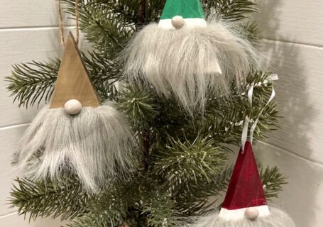 Bearded Gnome Christmas Ornaments