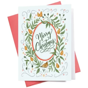 Christmas Card - Merry Christmas Pear Tree