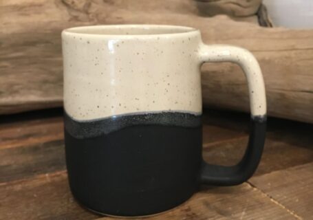 Pottery Mug - Matte Black