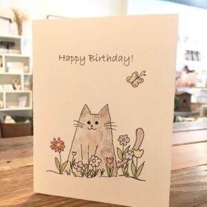 Greeting Card - Birthday Kitty