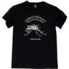 Saskatchewan souvenir T Shirt | provincial bird humour | funny sask clothing | black unisex tee with mosquito