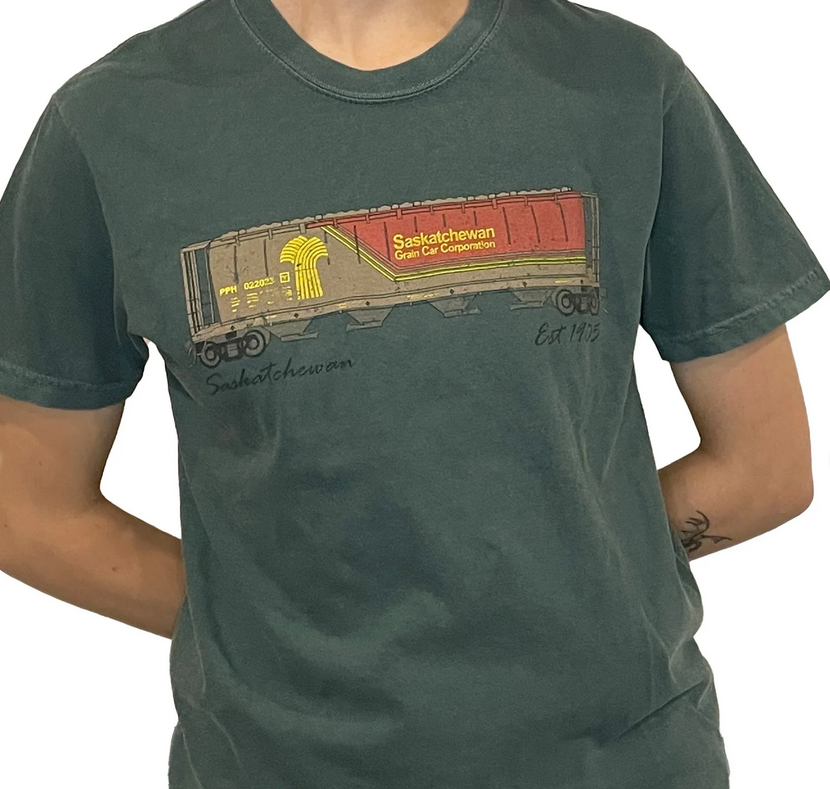 Sask T-Shirt - Train Car