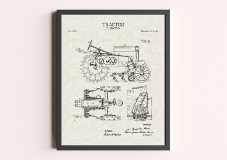 Vintage Patent Prints - Planes, Trains, Bicycles & Automobiles