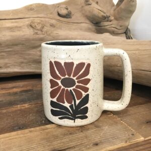 Floral Pottery Mug