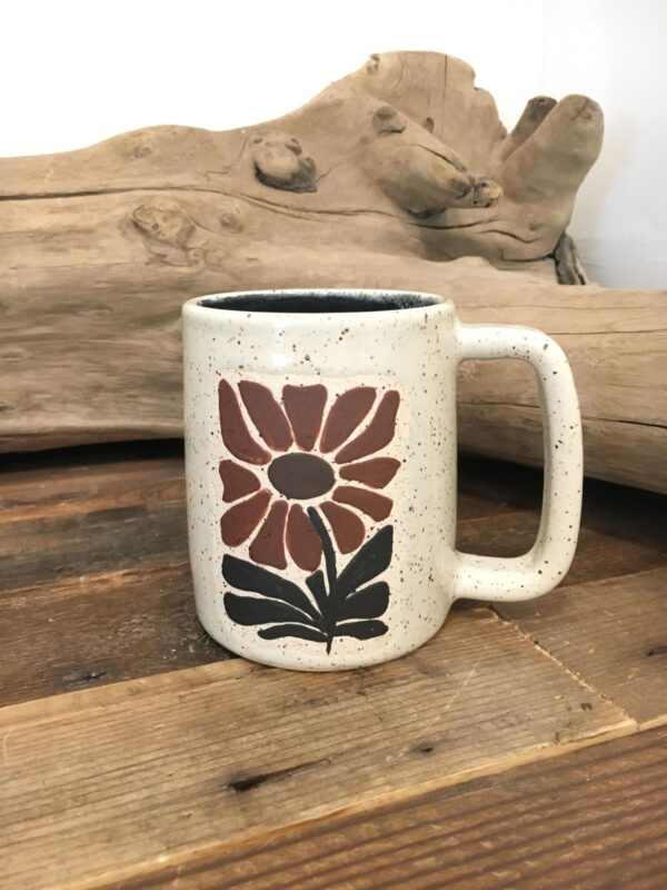 Floral Pottery Mug