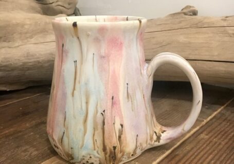 Handmade pastel Pottery Mug
