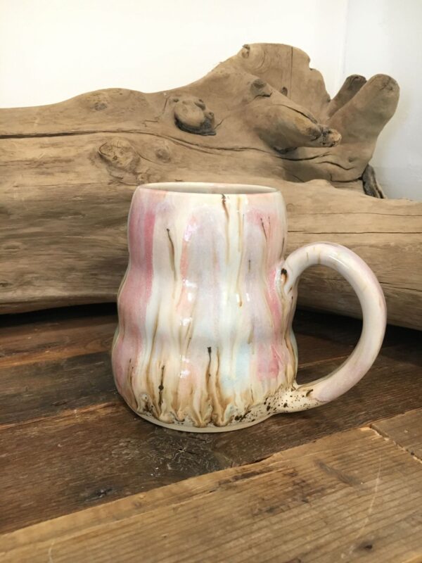 Pottery Mug - Pink - Large