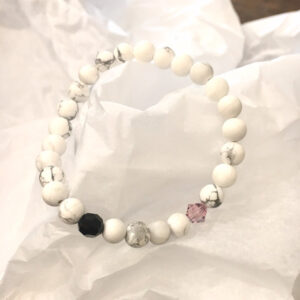 Gemstone Howlite Bracelet