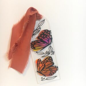 Acrylic Bookmarks - Monarch Butterfly