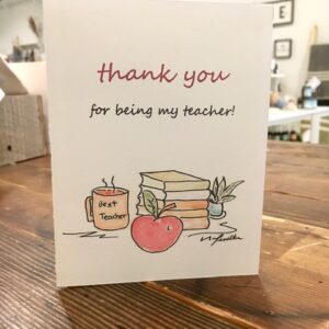 Greeting Card - Teacher