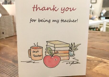 Greeting Card - Teacher