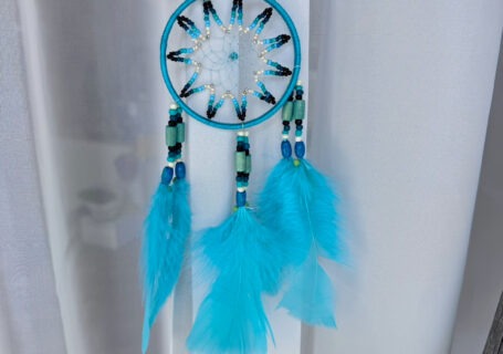 colourful Dreamcatchers - blue