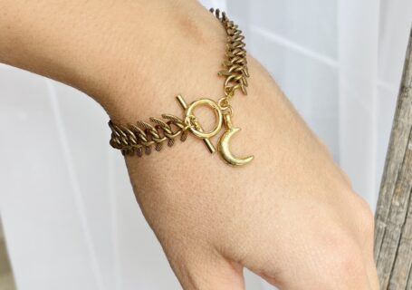 Chunky Brass Bracelets