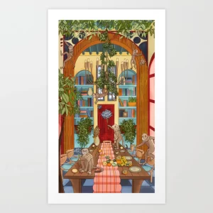 Art Print - Dinner Party