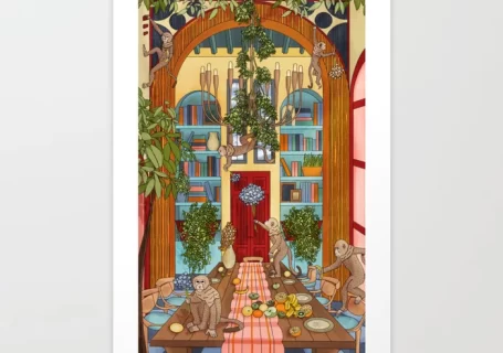 Creative Art Print - Dinner Party