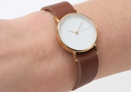 Brown & Gold Watch - Minimalist - Modern