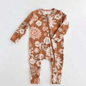 Infant Bamboo Sleeper - Floral