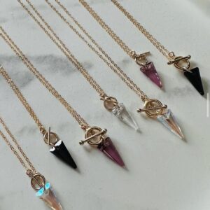 Crystal Lariat Necklace