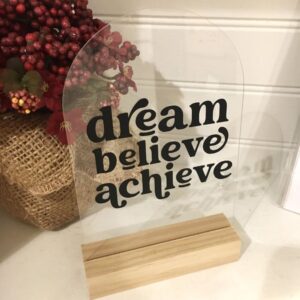 Desktop Sign - Dream