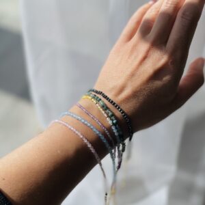 Dainty Gem Stackers - Adjustable