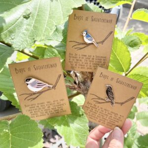 Saskatchewan Bird Lapel Pins